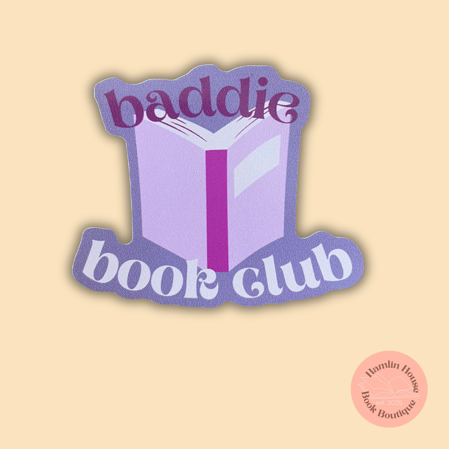 Baddie Book Club Sticker