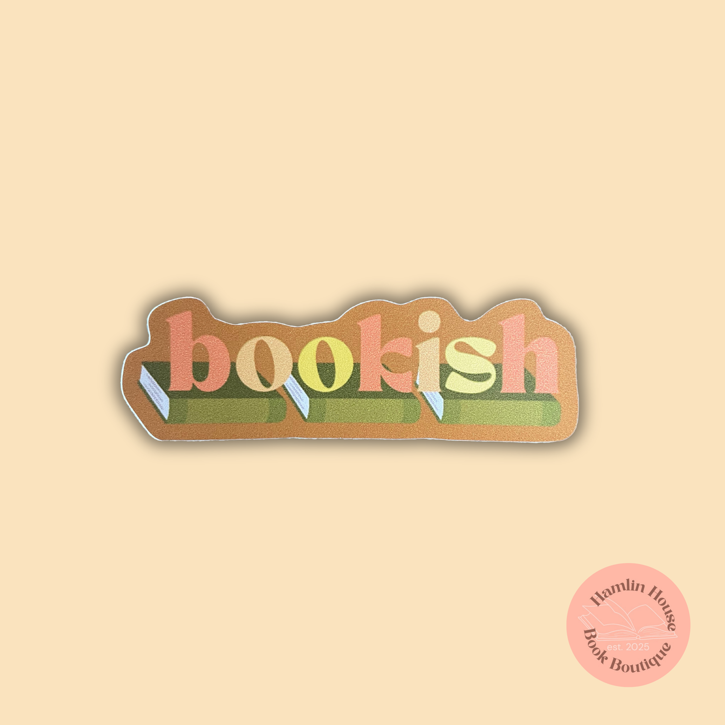 Fall Bookish Sticker