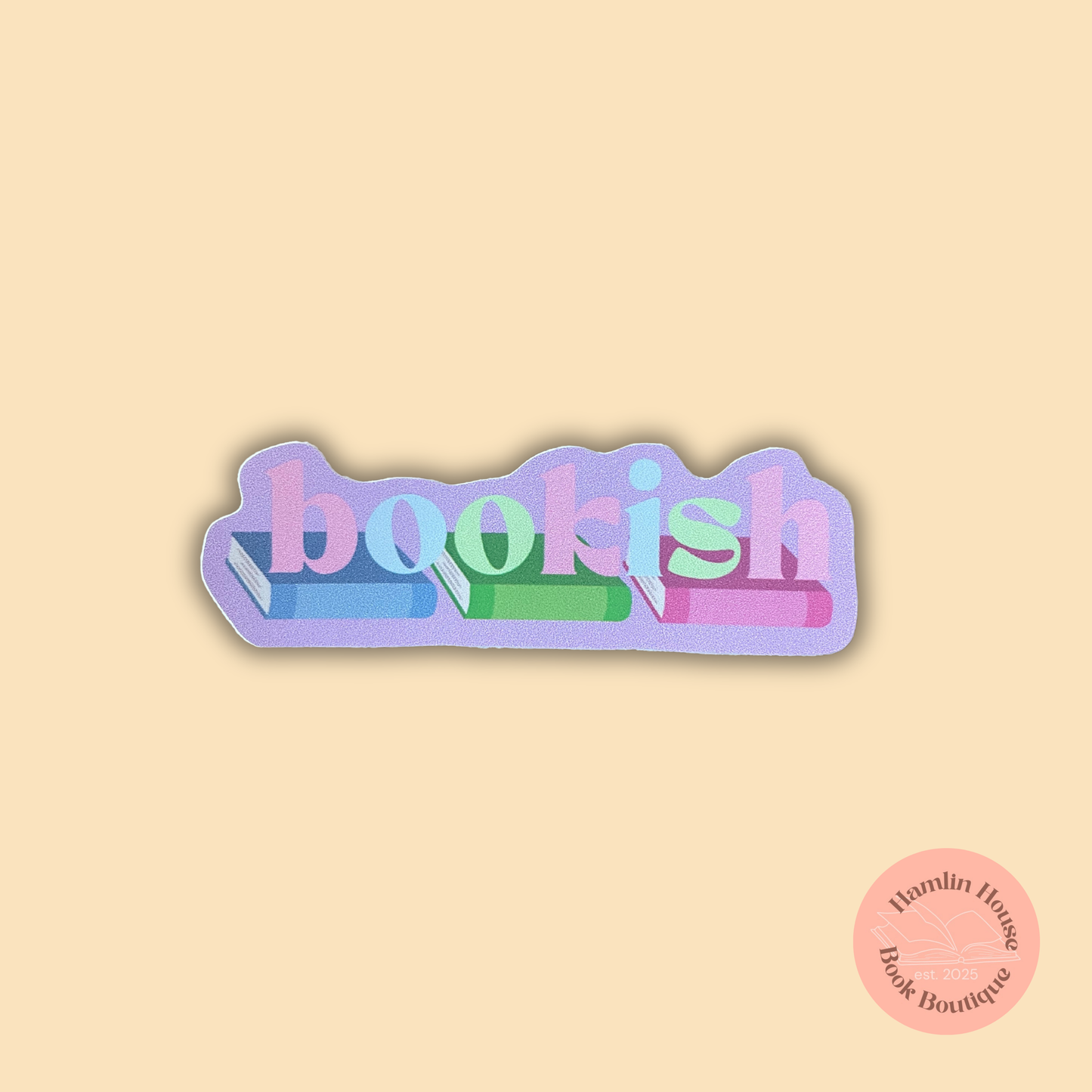 Pastel Bookish Sticker